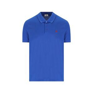 Celine Men Logo Cotton Polo Shirt